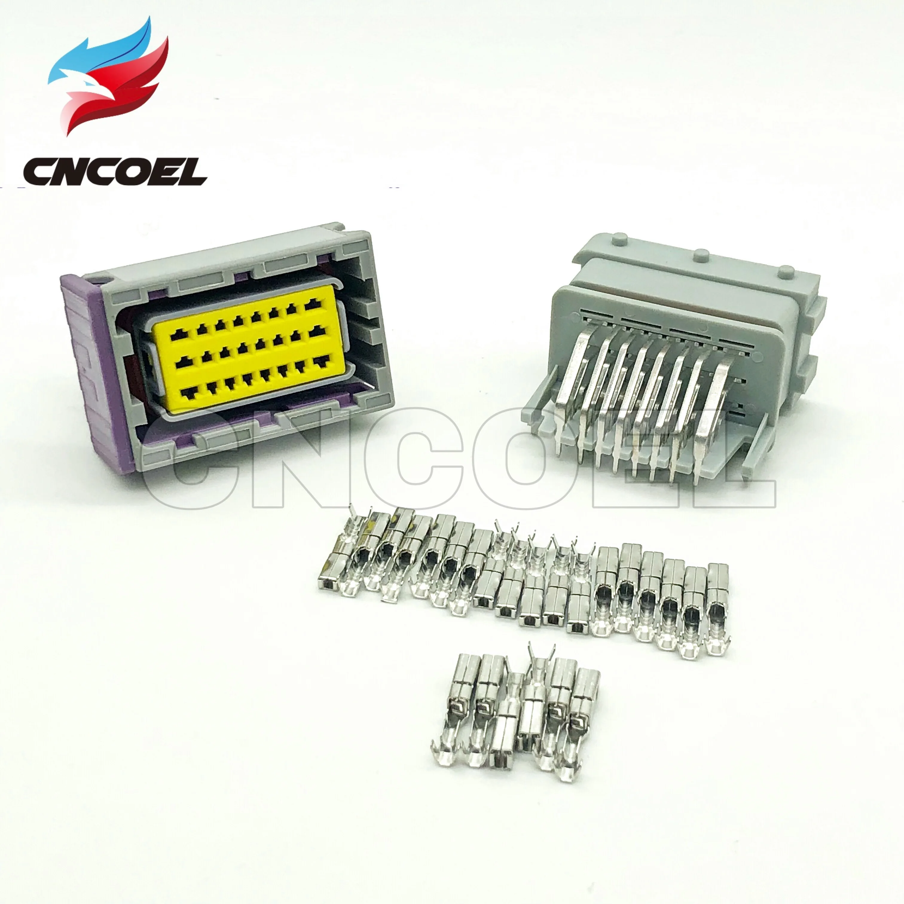 5/10 комплектов 24 контактный разъем ecu автомобильный серый штекер и гнездо 211PC249S80005