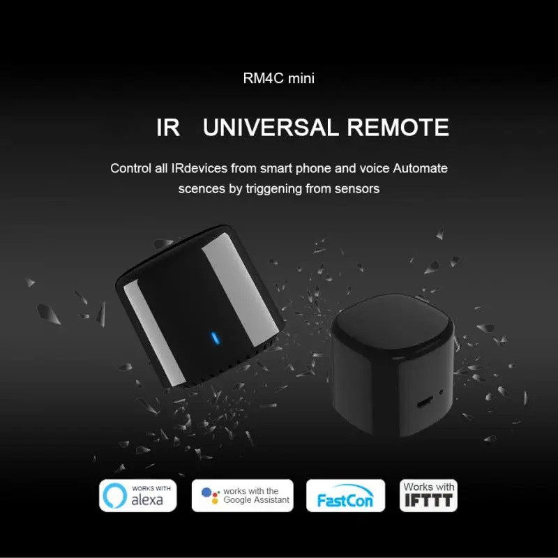 Broadlink RM4 Pro Rm4C Mini HTS2 датчик влажности WiFi IR RF Универсальный Интеллектуальный пульт