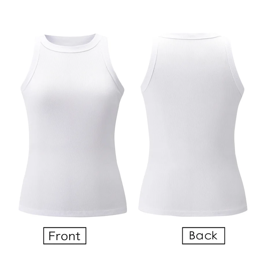 

Frauen Tank Tops Sommer Sleeveless Grundlegende Cami Top Hemd Schlank Stricken Rippen Racerback Blusen Neue Sommer Tank Tops