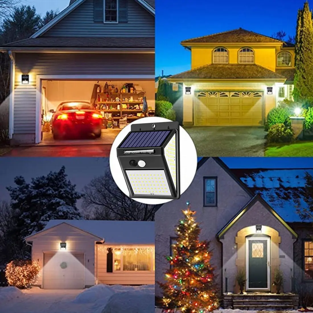 

20-14LED Solar Light Outdoor 4 Modes Motion Sensor PIR Wall Light Waterproof Solar Lamp Solar Powered Sunlight Garden Decoration