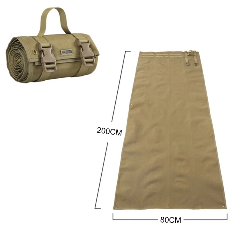 

Nylon Tactical Roll-Up Shooting Mat Non-padded Shooting Accessories Hunting Gun Rifle Cleaning Mat