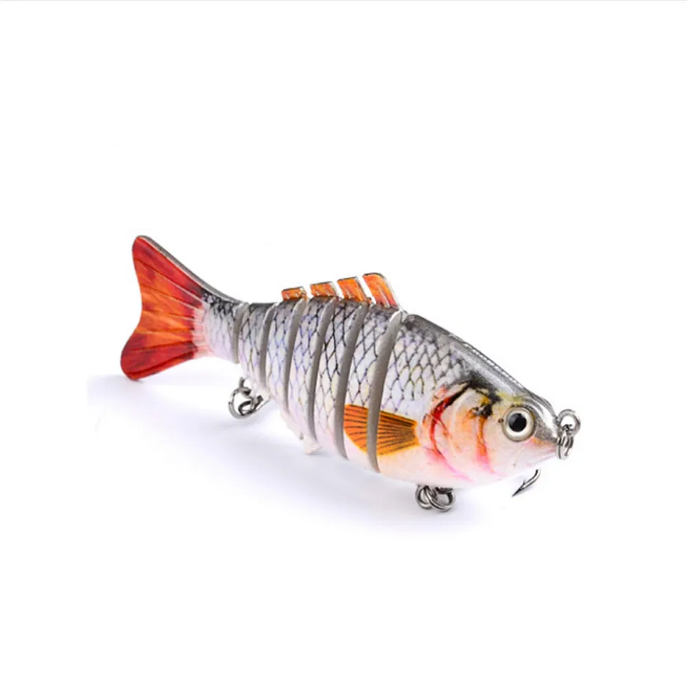 1PCS Jointed Multi Sections Fishing Lure 10cm 15.5g Wobbler Crankbait Artificial Hard Bait Swimbait Trolling Carp Fishing Tackle