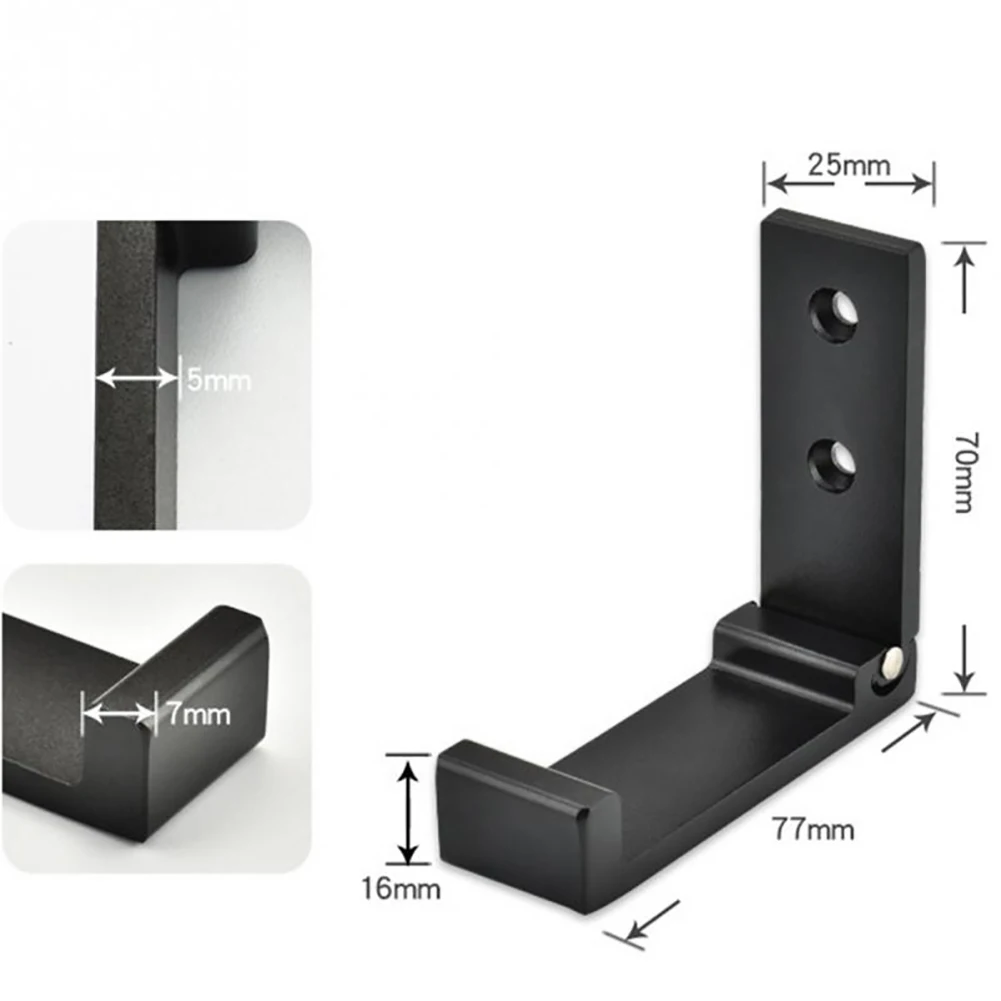 Настенная складная вешалка для одежды из алюминиевого сплава полотенец пальто