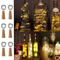6pcs wine bottle lights with 3 modes 2m 20 led bottle light copper wire fairy string lights for diypartydecorchristmashallow