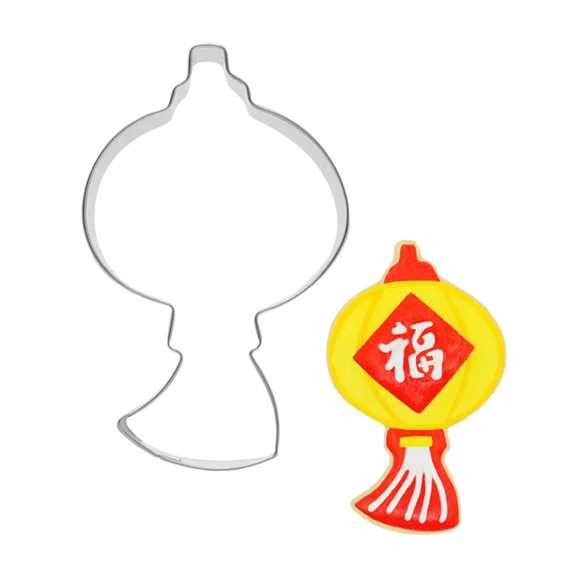 Нож для печенья, фонарик, из нержавеющей стали