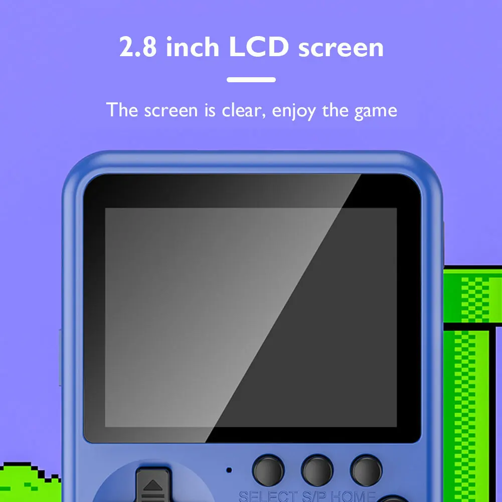 

M3S Mini Game Machine Children Handheld Retro Game Console Player Gifts Adjustable Games Console Portable Handheld for Kids