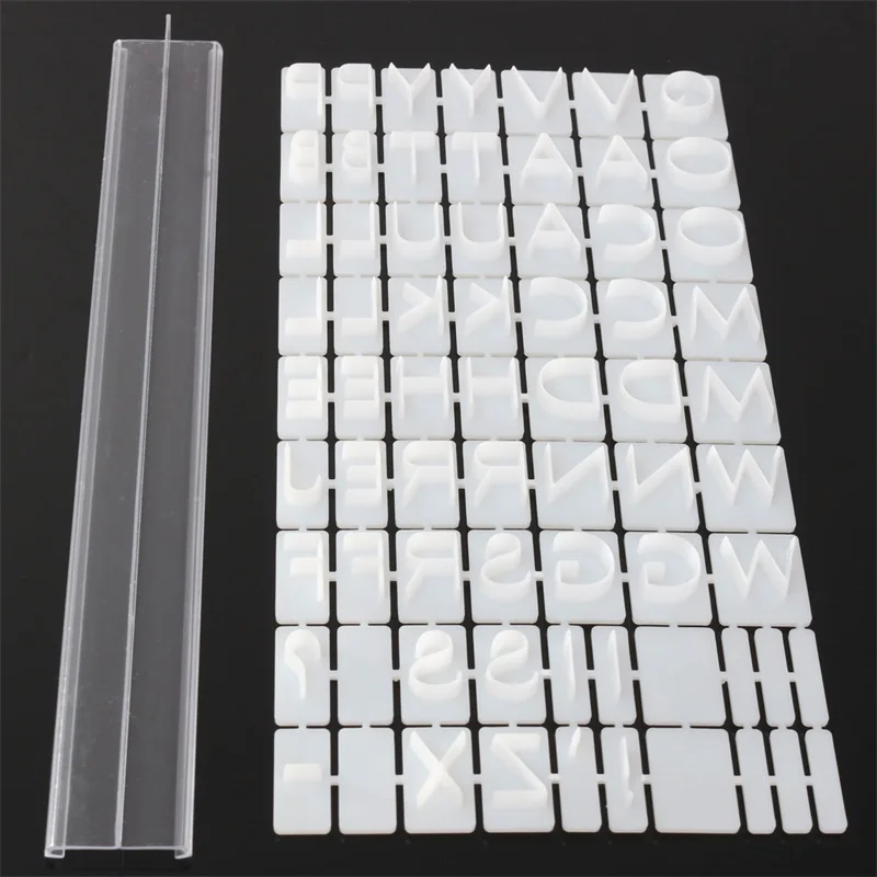 Пластик форма для выпечки тортов DIY буквы алфавита Im Пресс бисквитов печенья