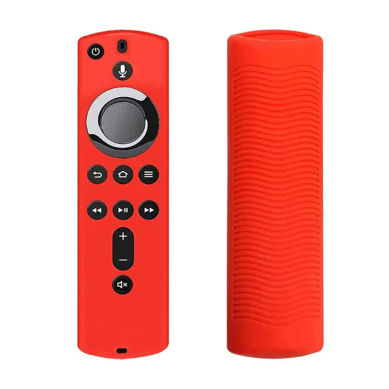 Protective Case 5.9 Inch Cover Silicone Sleeve Shockproof Anti-Slip Replacement for Amazon Fire TV Stick 4K Remote Control1## | Дом и сад