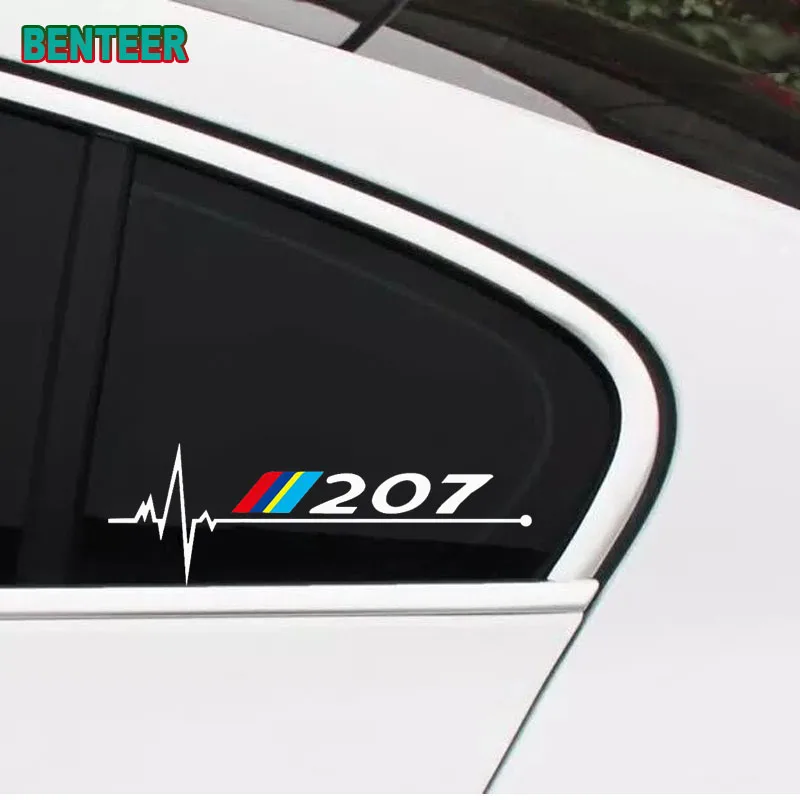 2 шт./лот окна автомобиля стикер для peugeot 106 108 206 208 306 308 508 2008 3008 автомобильные