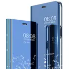 Модный чехол-книжка с окошком, кожаный чехол для Huawei P Smart 2021 Mate 40 Pro Y5P Y6P Y7P Nova 7se P40 Pro Nova 6