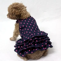 summer dog dress denim skirt jeans dresses cat puppy clothing small dog costume pet apparel yorkie poodle pet outfit products
