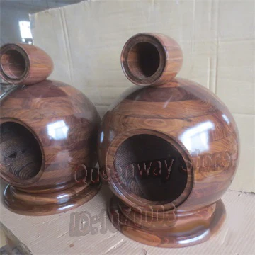 L-193 Hi-Fi пустой Динамик s шкафа черный орех натурального дерева 2 way круглый
