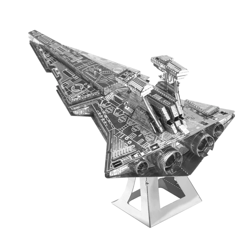3D металлический пазл звезда венатора Звездный разрушитель Республиканская