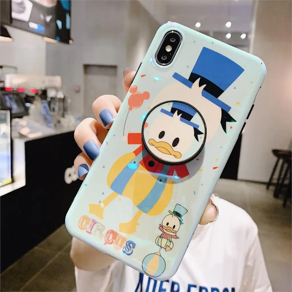 Для iphone XS max милый цирк чехол ромашка Дейл покрытие чипа для 8plus 8 X XR 6 6s p 7 7P blue ray