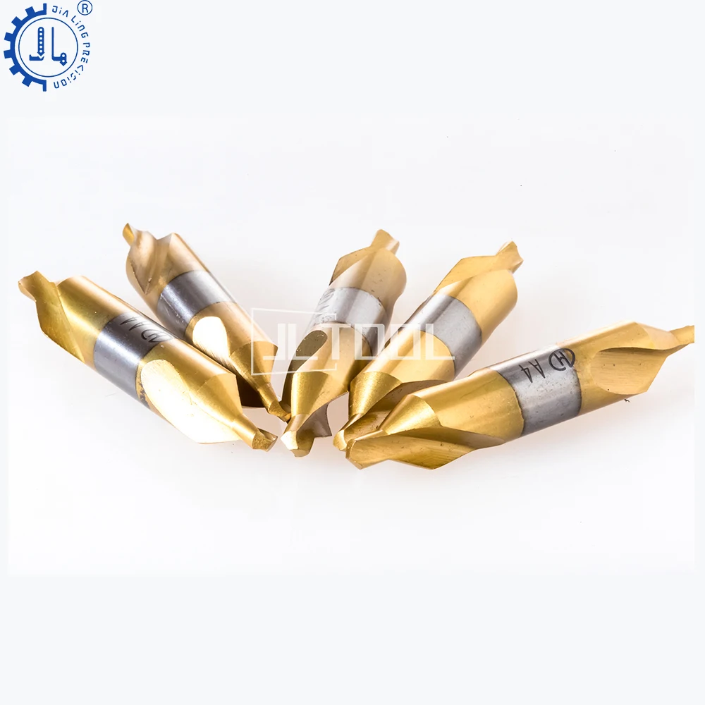 1 шт. спиральное центральное сверло для канавки типа А с покрытием 60 градусов HSS