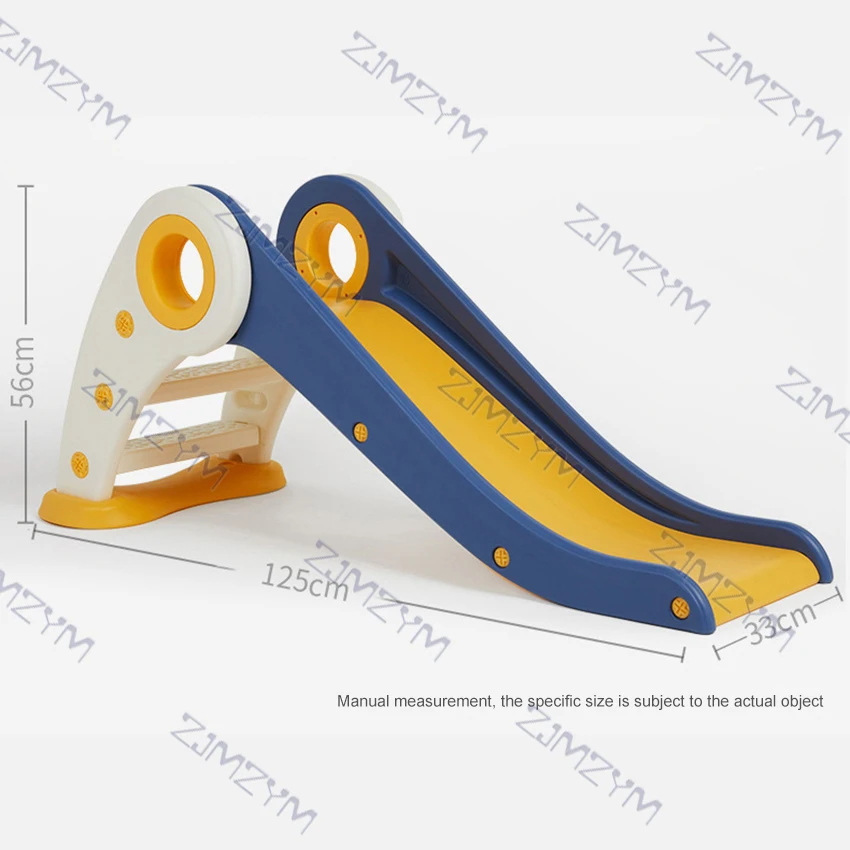 Детская складная пластиковая горка игрушечная для дома и улицы подъема спуска