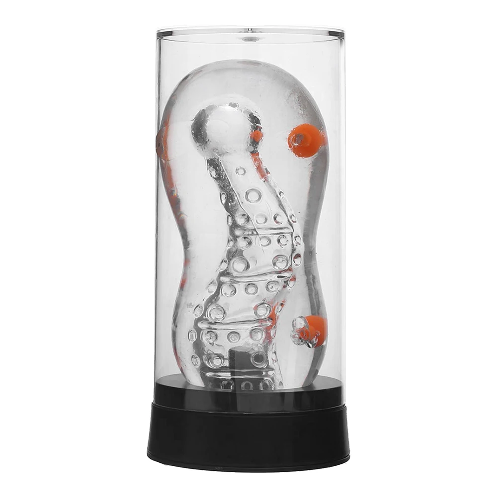 Мужской мастурбатор чашка Прозрачная мягкая Вагина искусственная вагина