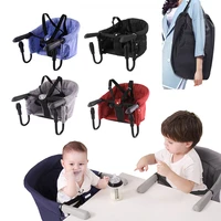 foldable baby booster seats kids dining high chair seat safety belt feeding baby care accessories infant travel feeding chairs