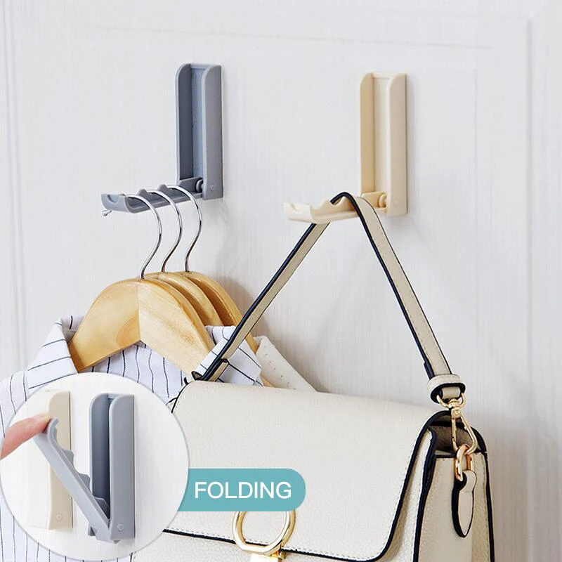 Креативные складные вешалки для ключей ванной комнаты крючки дверей