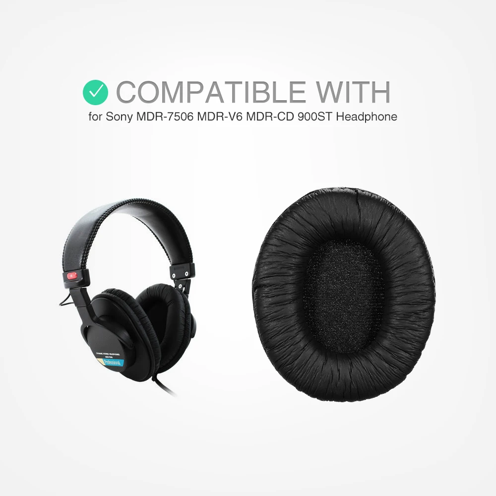 Сменные амбушюры с памятью для наушников Sony MDR-7506 MDR-V6 900ST | Электроника