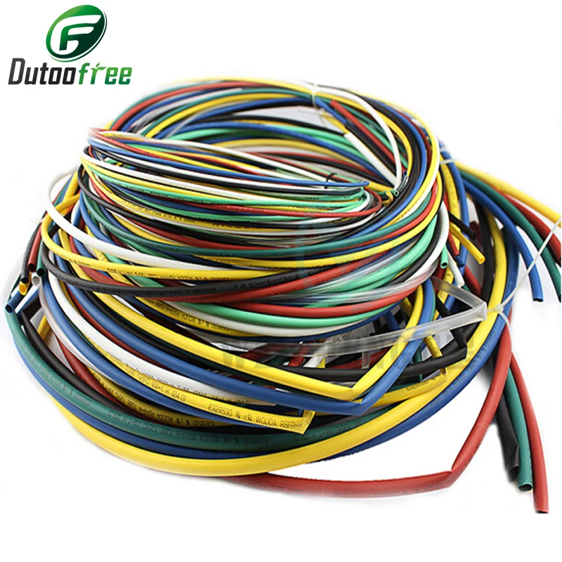 

Heat Shrink Tubing Kit 3m/14m/27m/58m Insulation Shrinkable Tube Assortment Electronic Polyolefin Ratio 2:1 Wrap Wire Cable