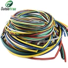 Набор термоусадочных трубок 3m14m27m58m изоляционные, термоусадочные, ассортимент электронных полиолефиновых трубок, соотношение 2:1, обмотка проводов