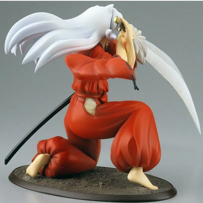 Экшн-фигурка Inuyasha Sesshoumaru собака демон Tessaiga тенсега меч аниме ПВХ фигурка