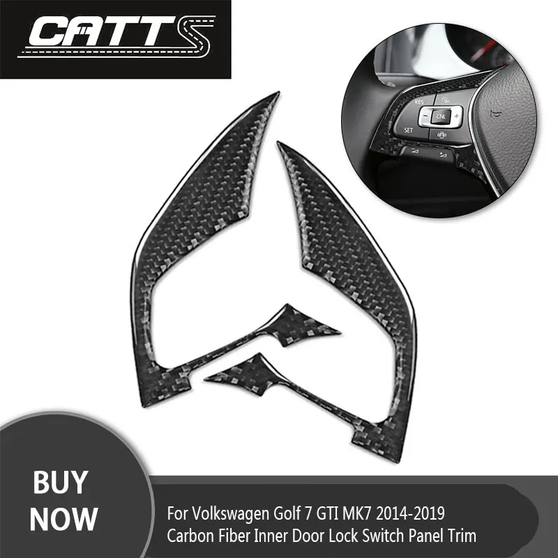 Для VW Golf 7 GTI MK7 2014 2015 2016 2017 2019 интерьер автомобиля Стайлинг из углеродного волокна
