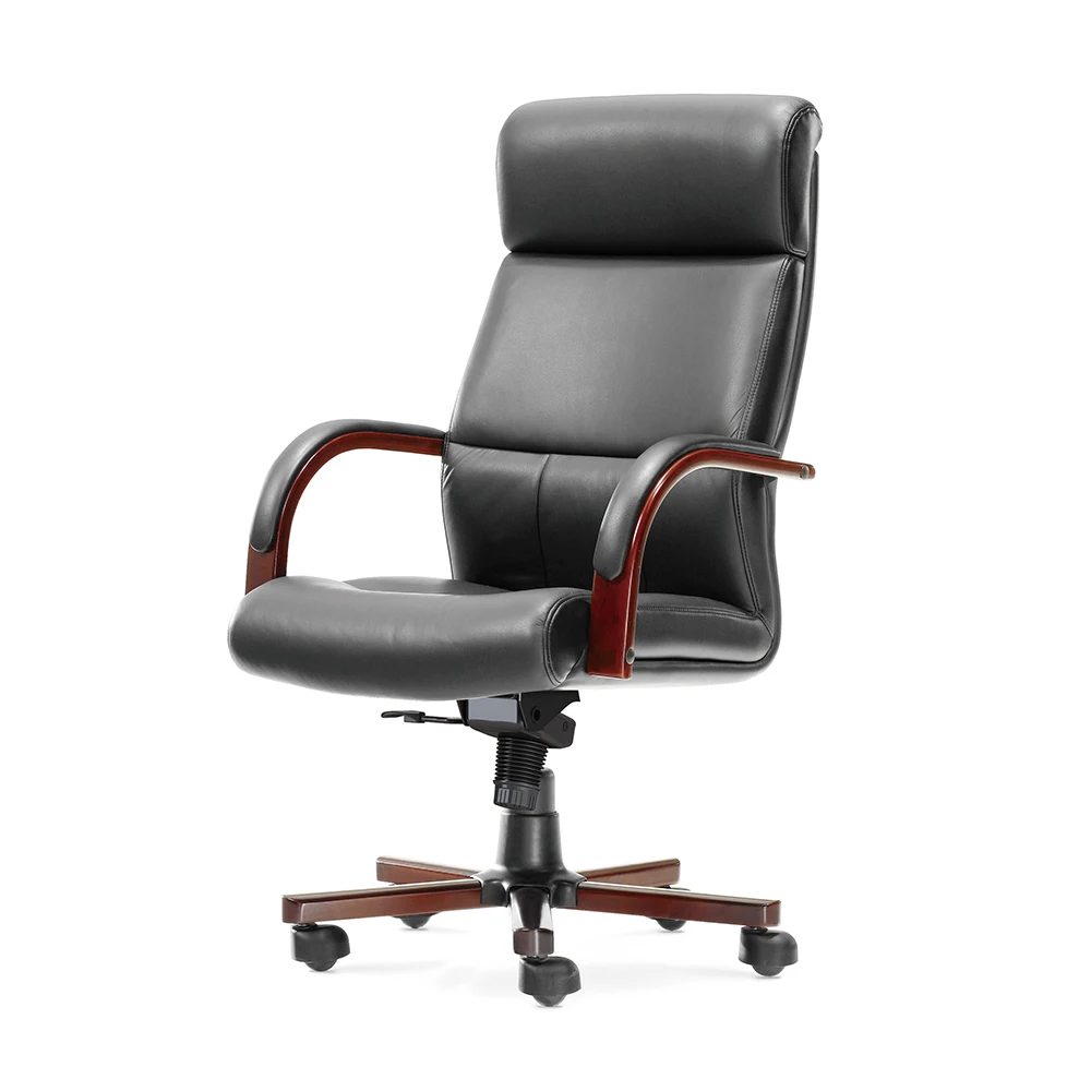 Искусственная кожа стулья деревянный подголовник эргономичный исполнительный