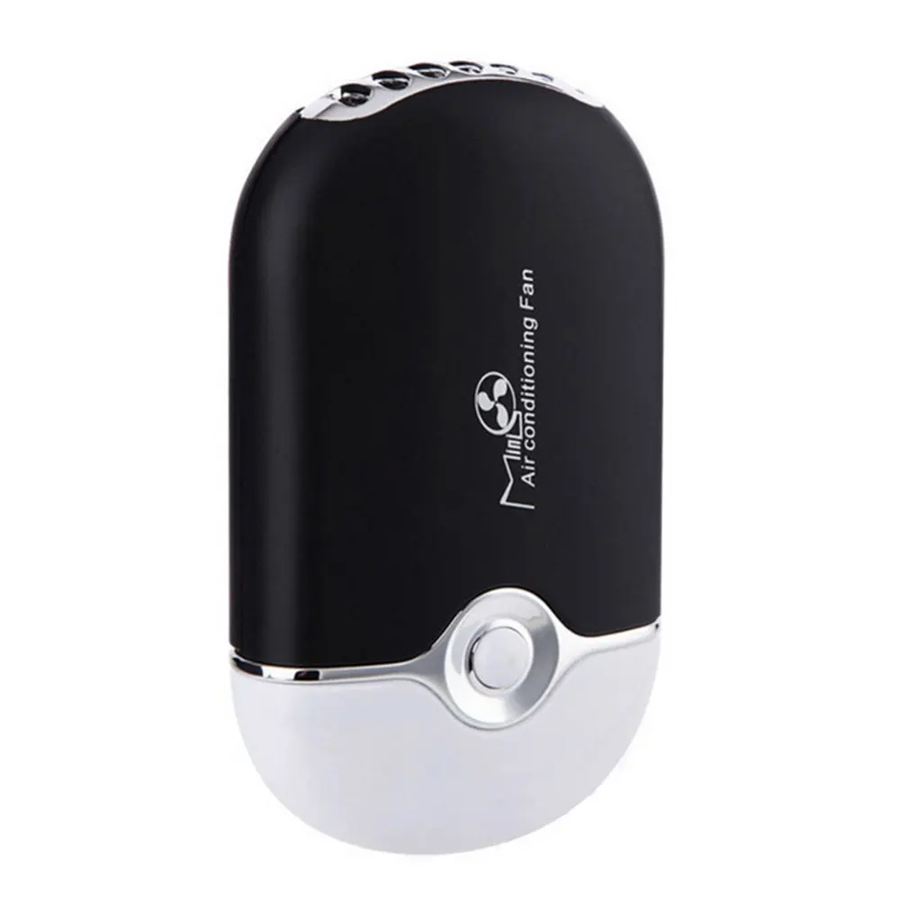 

Mini Portable Handheld Desk Air Conditioner 400mAh Lithium Battery Humidification Cooler USB Rechargeable Cooling Fan