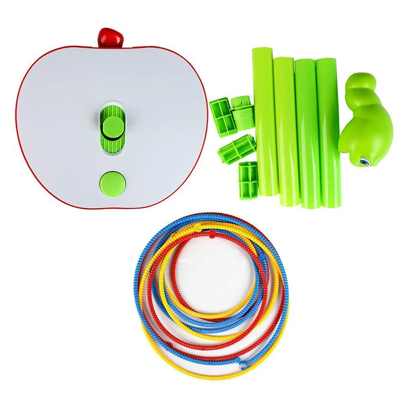 

Indoor Familly Games Parent Child Interactive Toys Electric Roly Poly Toy Circle Throw Throwing Ring Game Novelty Toys Sway Worm