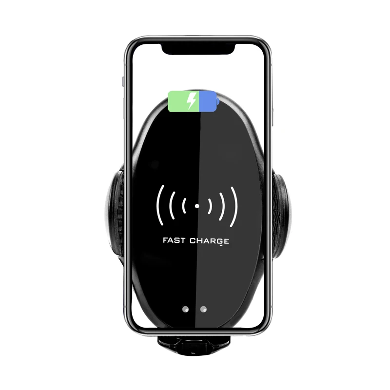 

10W Wireless Car Charger automatic clamp Air Vent Mount Phone Holder For ios XS Max android S9 redmi MIX Mate Pro 20