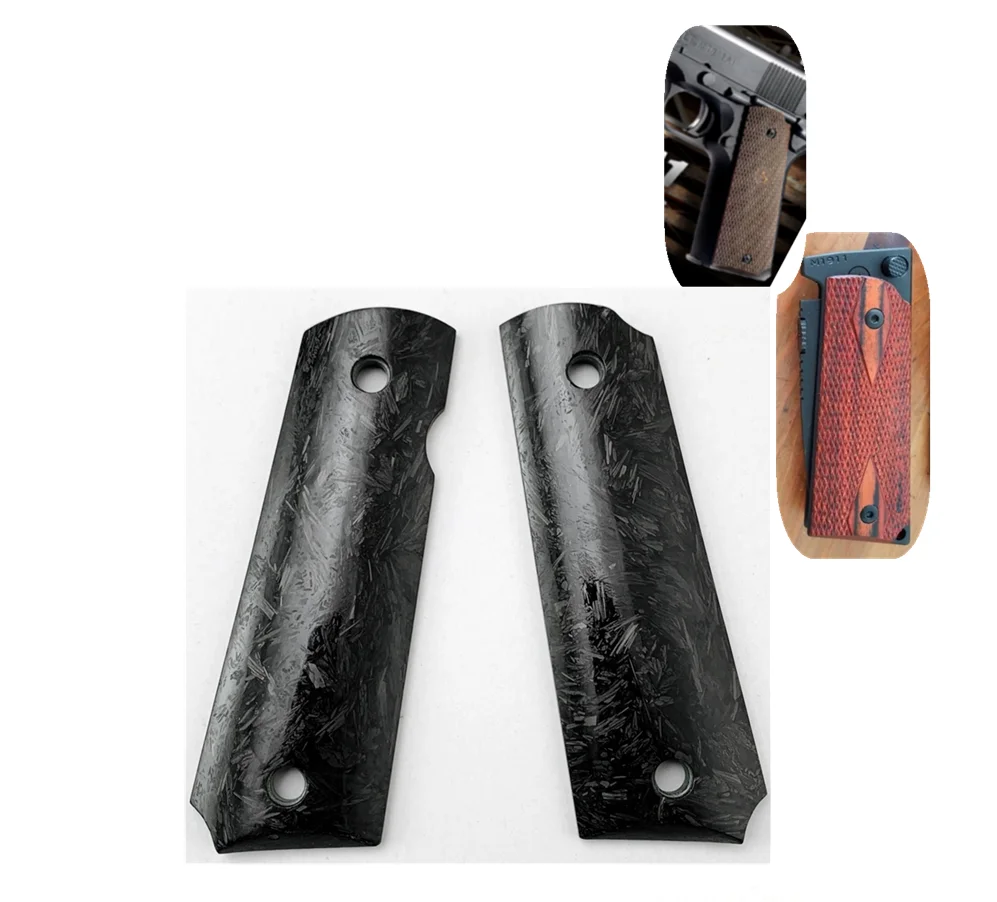 Фосфоресцирующая рукоятка ножа из углеродного волокна 1 пара материал для