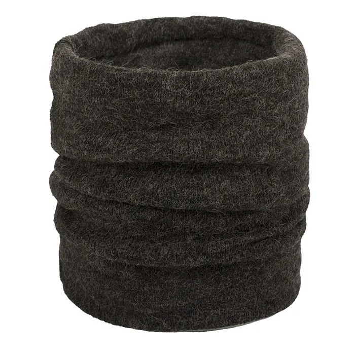 A6 dark gray Осенне-зимний женский теплый вязаный шарф, модный детский теплый шарф для шеи, мягкий и удобный воротник с круглым вырезом для маленьких мальчиков и девочек - Цвет: A6 dark gray