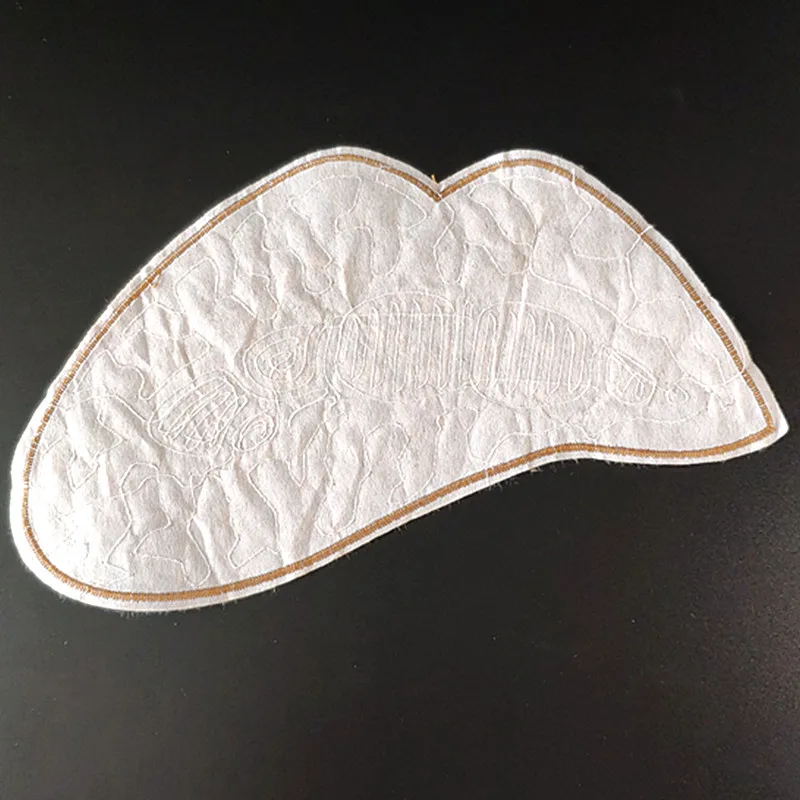 Одежда женская рубашка Топ Сделай Сам большая нашивка леопардовый узор губы