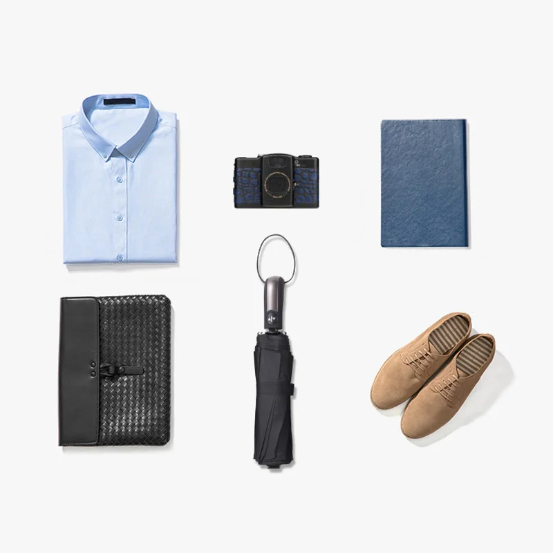 Ветрозащитный автоматический складной зонт 10 к однотонный большой прочный