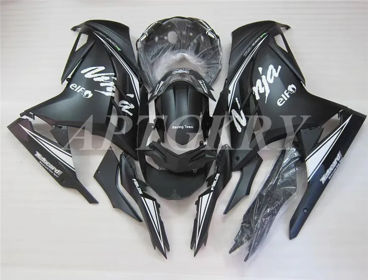 

New ABS fairing kit for Kawasaki Ninja300 EX300 300R 2013 2014 2015 2016 13 14 15 16 17 Fairings set Injection Black
