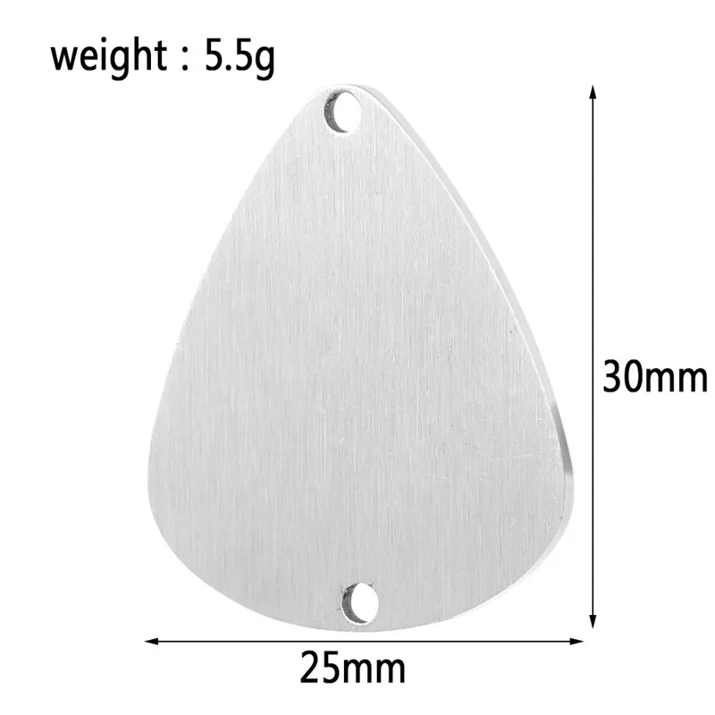 30-дневные ярлыки подвески из нержавеющей стали с гравировкой 18 мм стальные