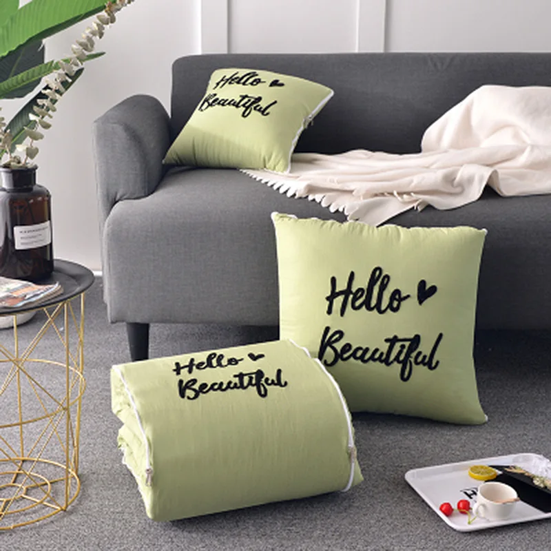 Новое поступление 2020 двухкомпонентное одеяло в современном стиле карамельные