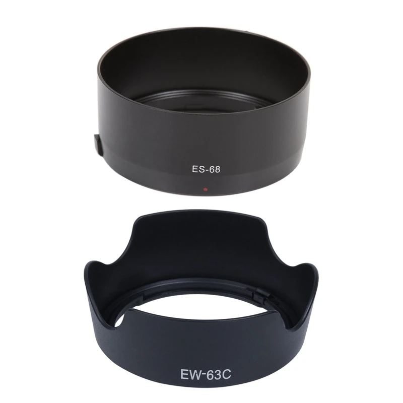 Бленда объектива камеры бленда EW 63C EW63C для Canon EF S 18 55 мм F/3 5 6 IS STM & Bayonet Ef 50 F1|Бленды| |