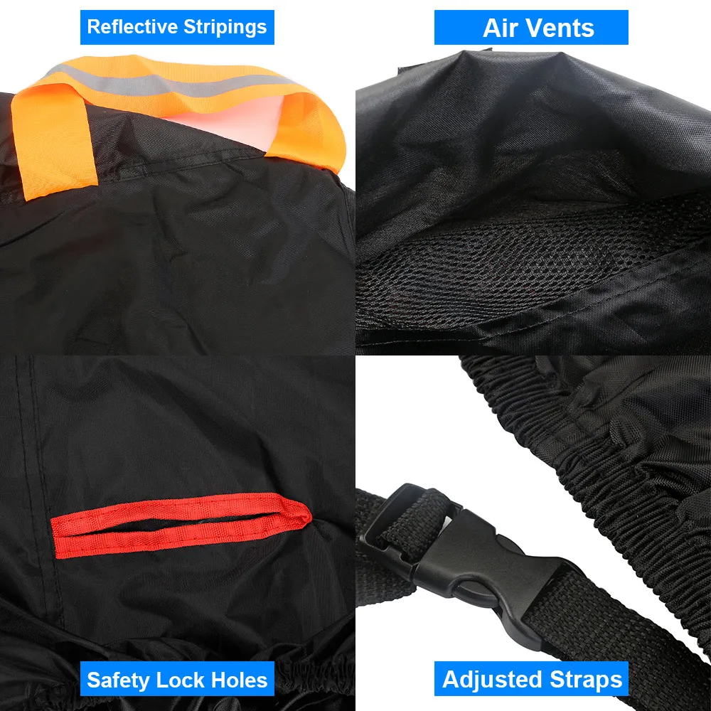 Крышка для мотоцикла самоката с защитой от УФ лучей дождя снега 210D D20|Чехлы