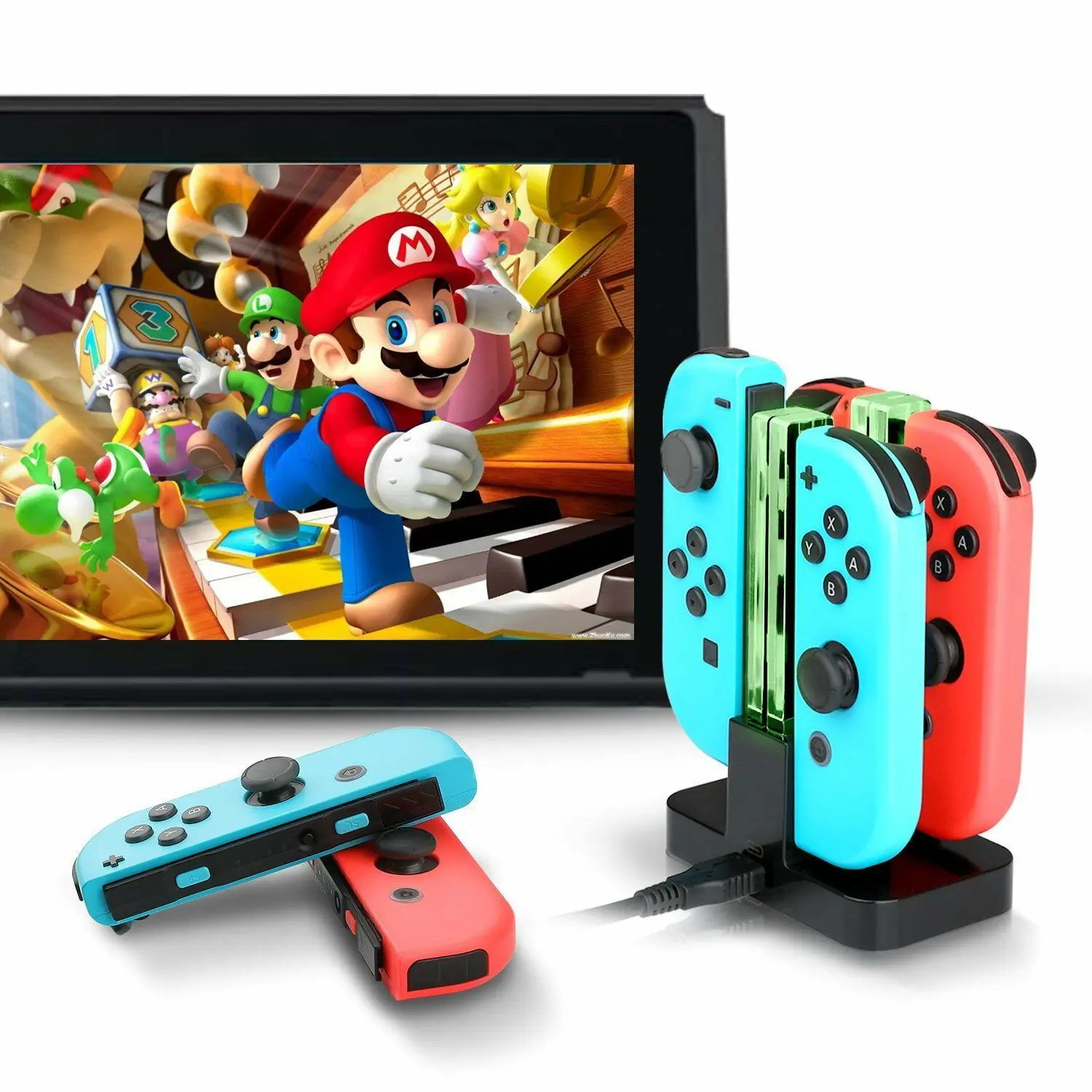 Контроллер Nintendo зарядное устройство док станция для Nintendos Swicth Joycon NS