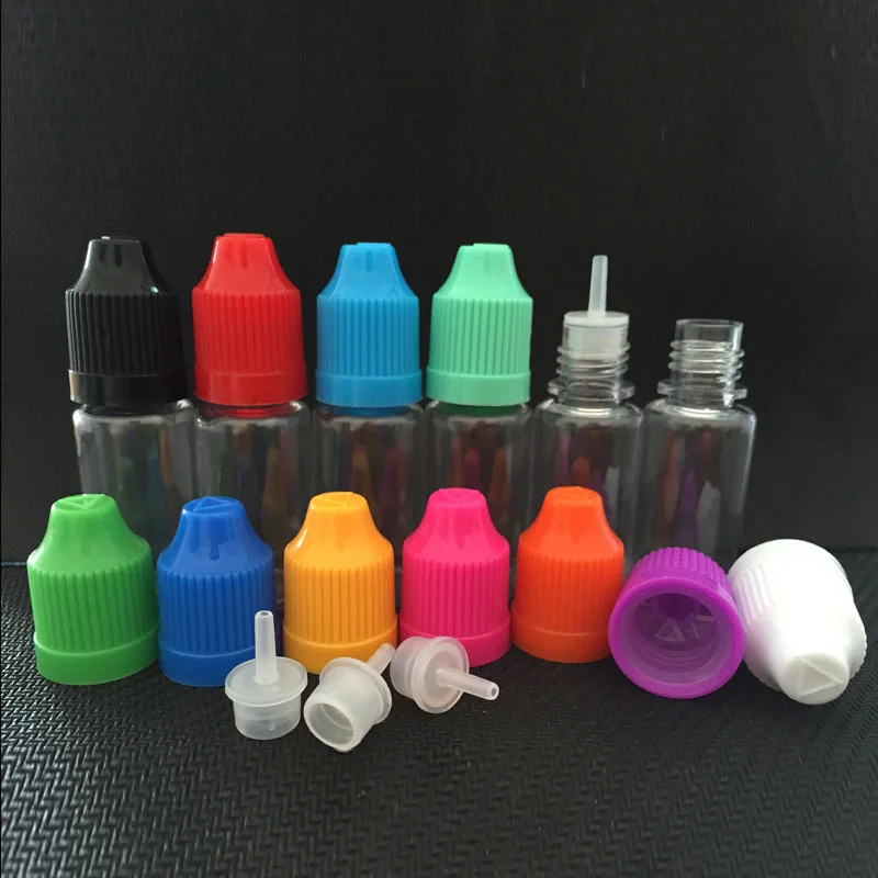 200 шт. пластиковые флаконы-капельницы для электронных сигарет 5 мл 10 15 20 | Дом и сад