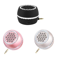 3 5 mm portable speaker mini sound box for smartphones tablets laptops computers mp3 mp4 psp creative gift qxnf