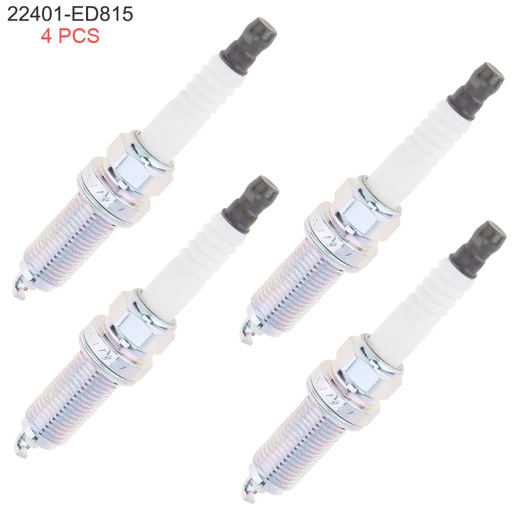 Новые 4 шт. автомобильные свечи зажигания Иридиевые насадки 22401 ED815 LZKAR6AP 11 для Frontier
