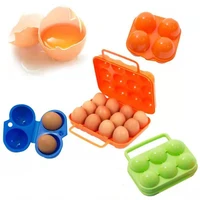 new kitchen convenient egg storage box container hiking outdoor camping carrier for egg case