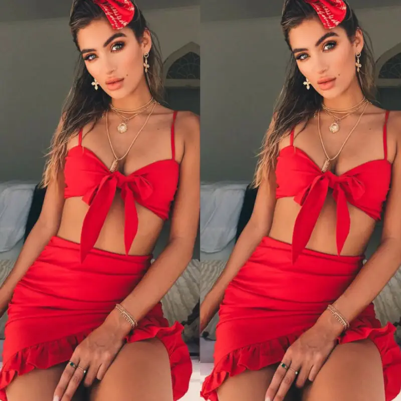 Облегающее Бандажное платье знаменитости коктейльное вечернее миди с оборками