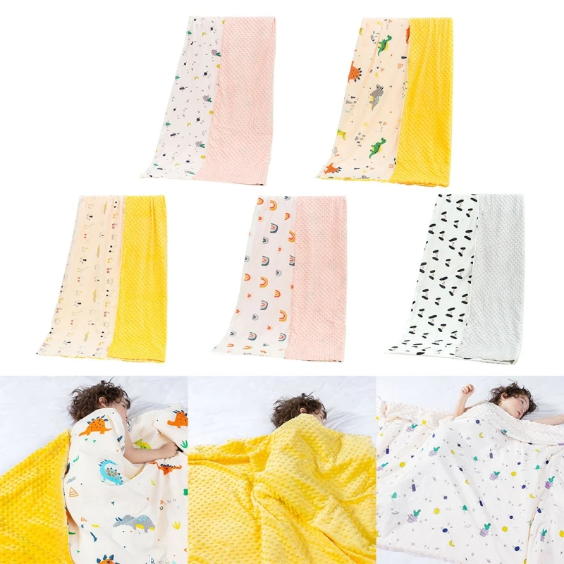 

Baby Blanket Infant Comfort Peas Blanket Quilt Blanket Washable Stroller Swaddle Wrap Bedding Cover