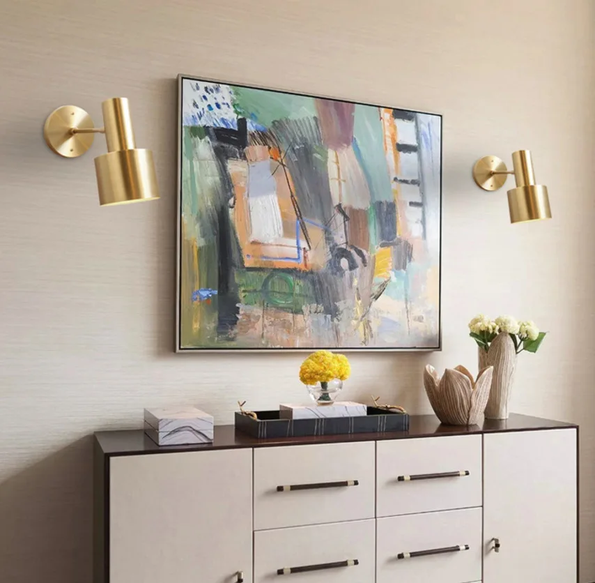 Современный простой настенный светильник для спальни и учебы украшение ванной