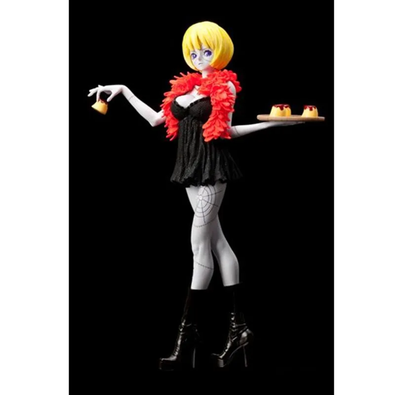 

7" King Of Artist Anime Sexy Figures One Piece Victoria Cindry Golden Cat Sticker Original PVC Action Figure Toy BOX 19CM X803